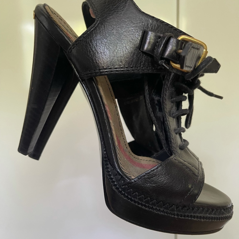 Burberry Black Heels